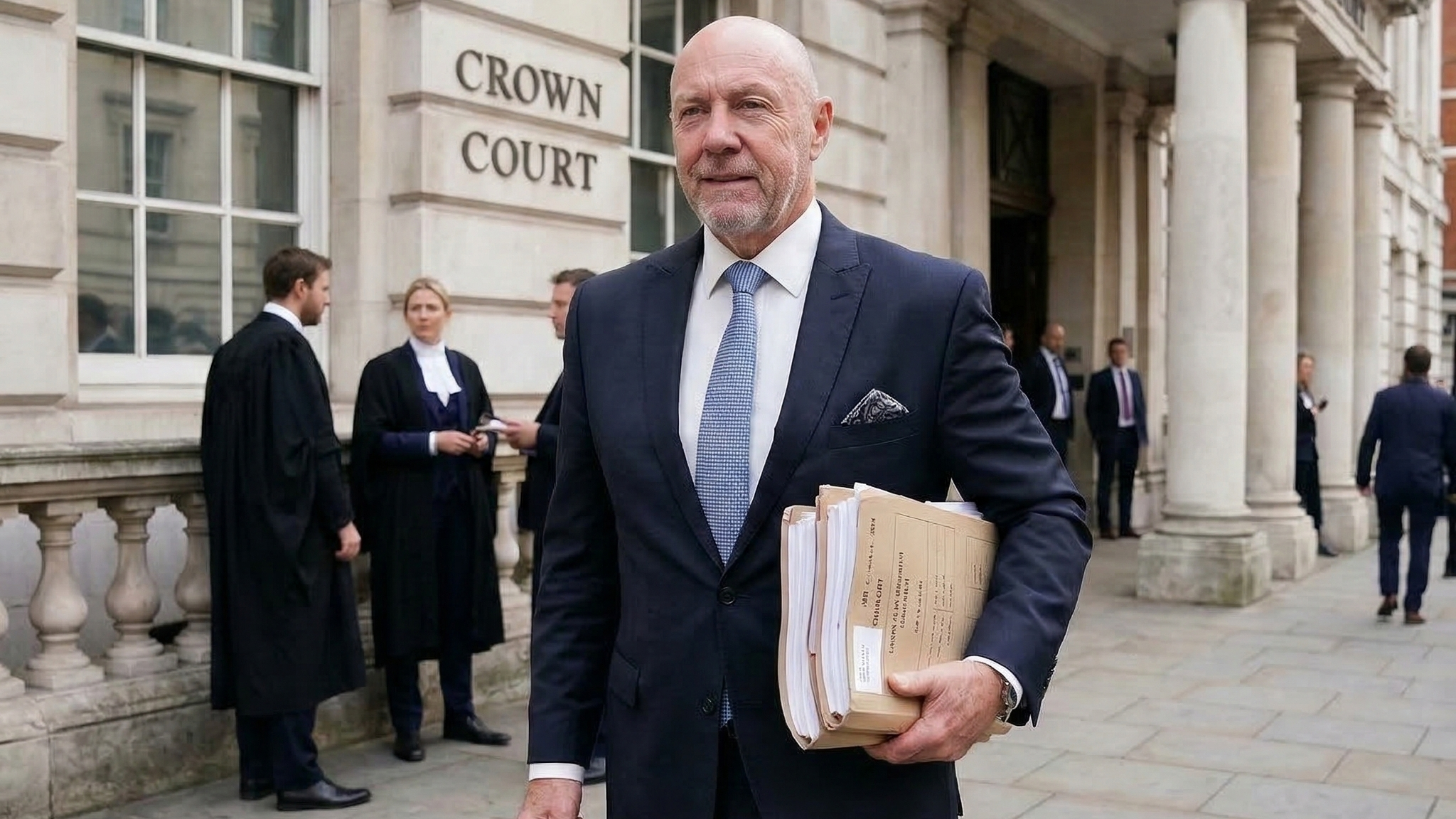 William Morrison, Head of Criminal Law, outside Crown Court