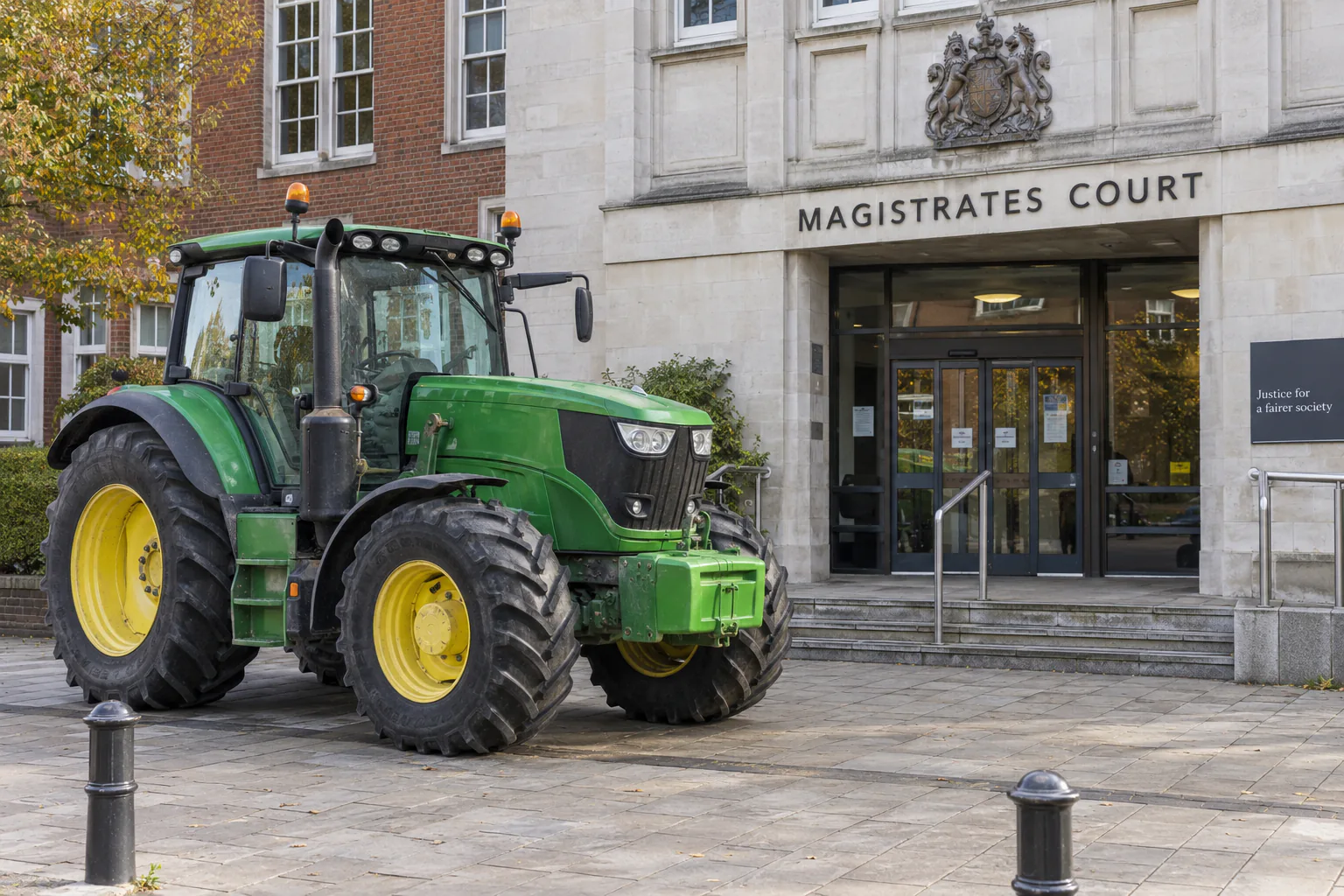 Farmer Keeps his Driving Licence